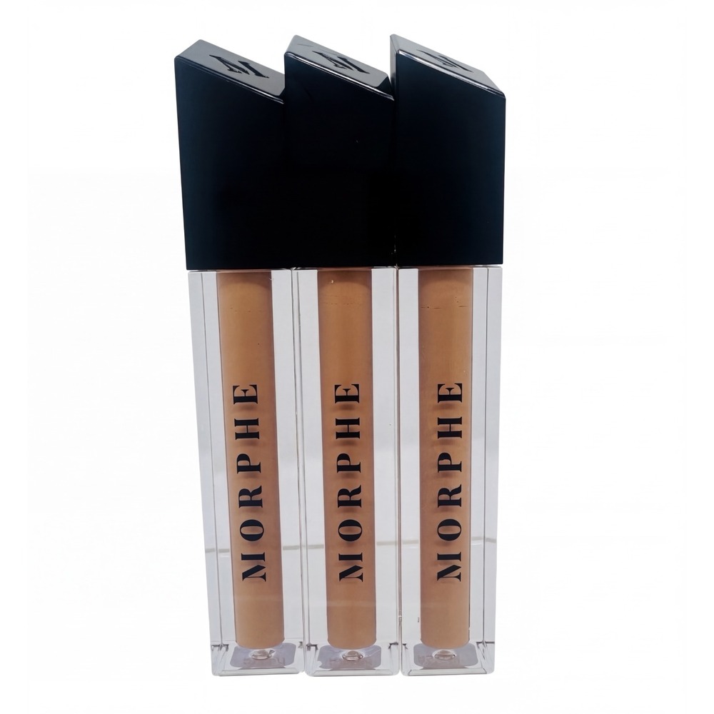 3X Morphe Nude Pink Lip Gloss Set, 4.5ml each,  CHILL